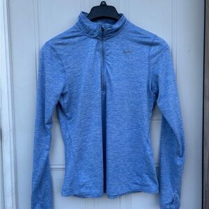 Nike Blue Quarter-Zip Pullover